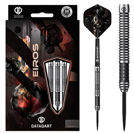 DataDart Eiros 90% Tungsten Steel Tip Darts *New Release* 24g 26g 28g