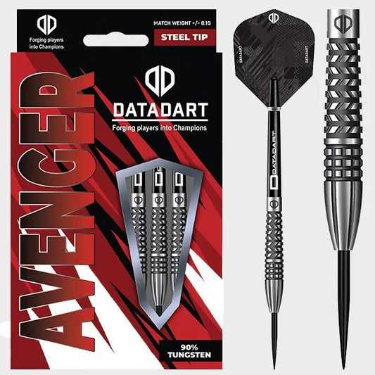 DataDart Avenger 90% Tungsten Steel Tip Darts 22g 24g 26g