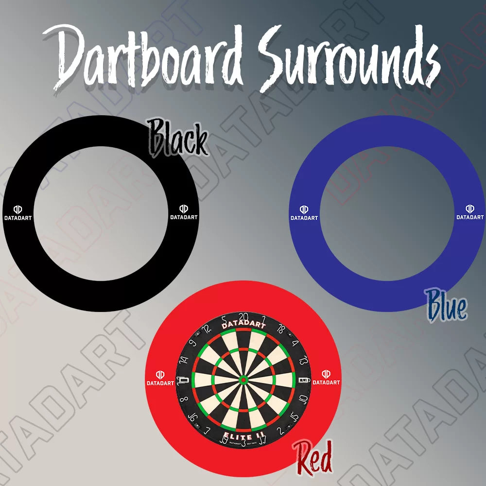 Datadart Dartboard with surround - professional quality for home use