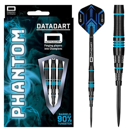 DataDart Phantom 90% Tungsten Steel Tip Darts 22g 24g 26g