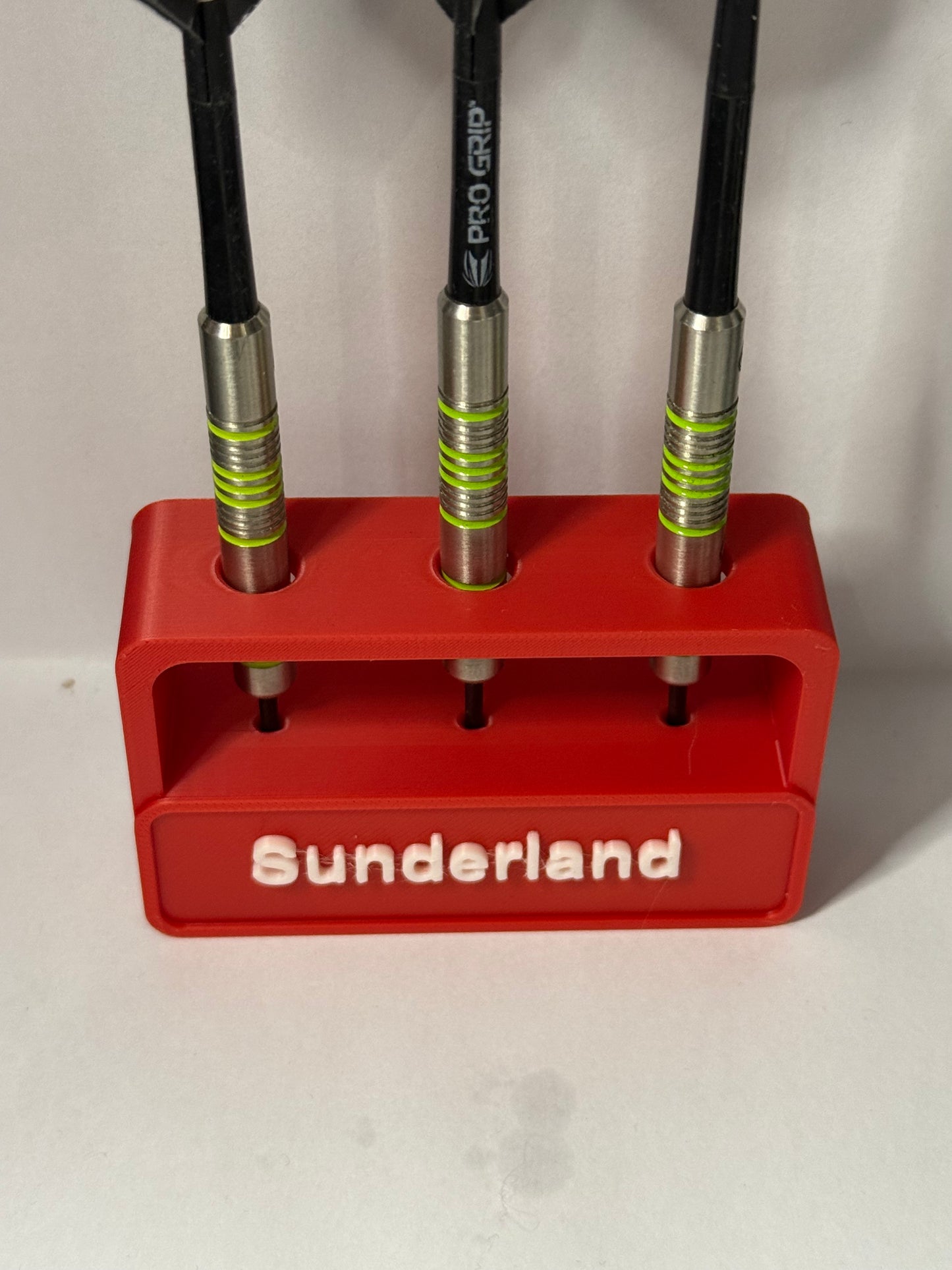 Sunderland themed 3 dart holder / stand