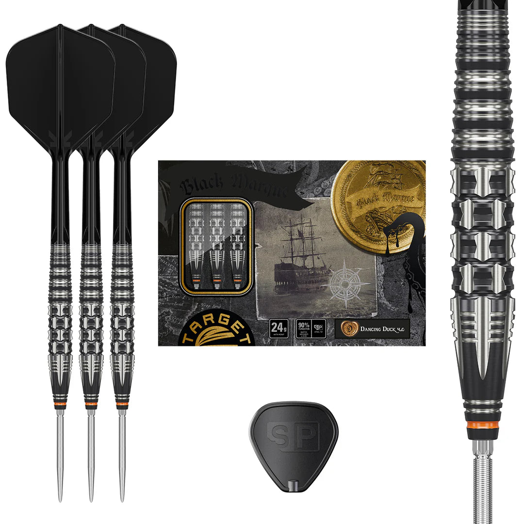 Target Japan Black Marque Heracles 90% Tungsten SP steel tip darts